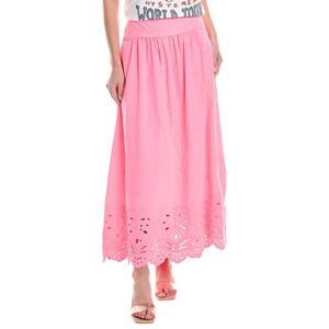 FARM Rio Pink Midi Skirt